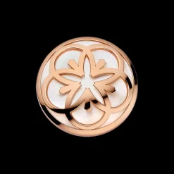 Anhänger, 18 K Rotgold, Perlmutt