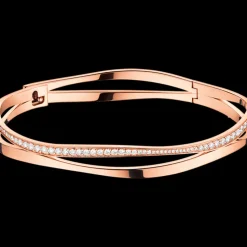 Armband, 18 K Rotgold, Diamanten