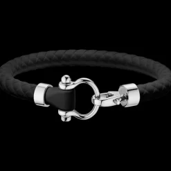 Armband, Kautschuk, Edelstahl