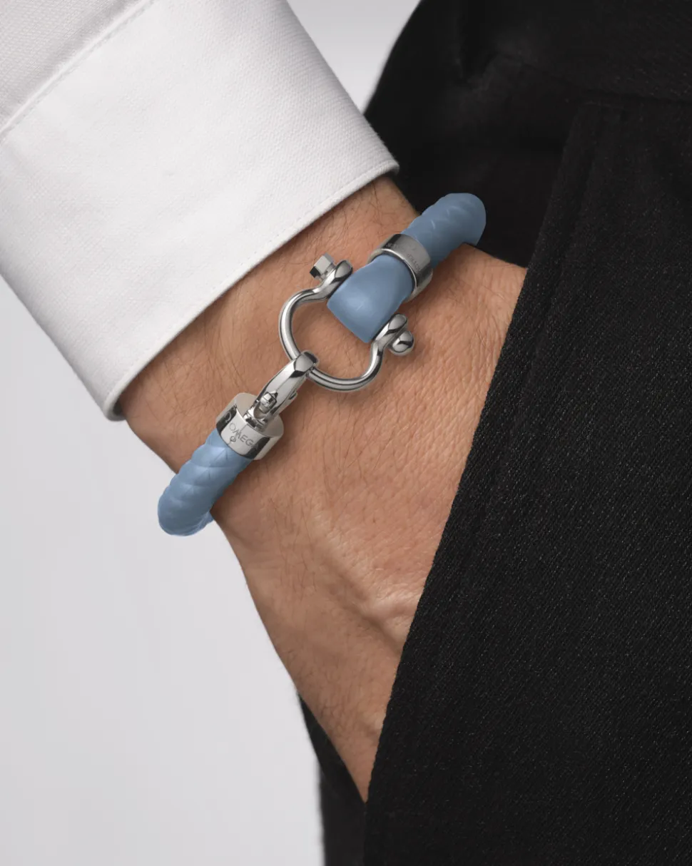 Armband, Kautschuk, Edelstahl
