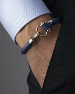 Armband, Kautschuk, Edelstahl