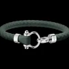 Armband, Kautschuk, Edelstahl