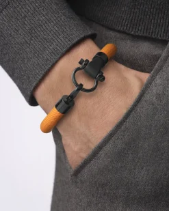 Armband, Kautschuk, Edelstahl