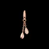 Charm, 18 K Rotgold, Diamanten