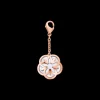 Charm, 18 K Rotgold, Perlmutt