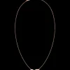 Collier, 18 K Rotgold, Diamanten