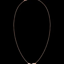 Collier, 18 K Rotgold, Diamanten