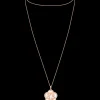 Collier, 18 K Rotgold, Perlmutt