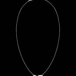 Collier, 18 K Weißgold, Diamanten