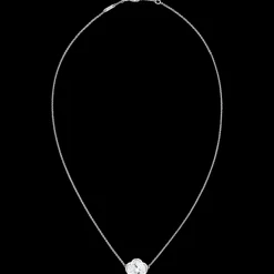 Collier, 18 K Weißgold, Perlmutt