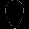 Collier, 18 K Weißgold, Tahiti‑Perlmutt