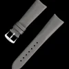 Graues Armband aus technischem Satin mit Dornschließe