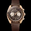 43 mm, Bronze Gold mit Lederarmband