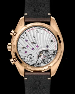 43 mm, Bronze Gold mit Lederarmband