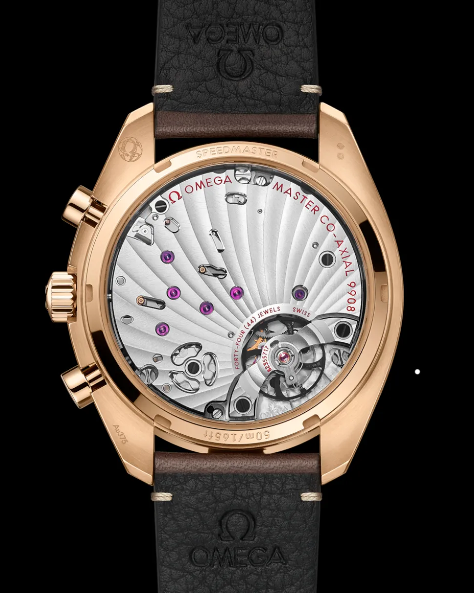 43 mm, Bronze Gold mit Lederarmband