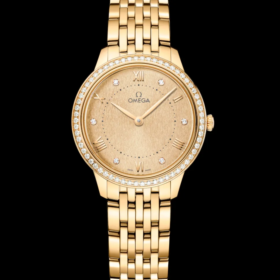 30 mm, Gelbgold mit Gelbgoldband