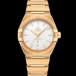 39 mm, Gelbgold mit Gelbgoldband