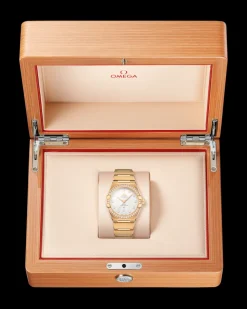 39 mm, Gelbgold mit Gelbgoldband