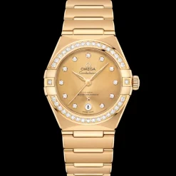 29 mm, Gelbgold mit Gelbgoldband