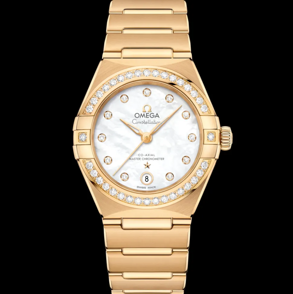 29 mm, Gelbgold mit Gelbgoldband