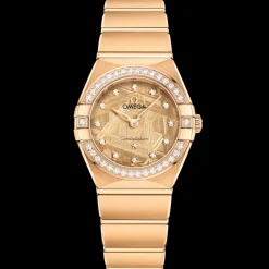 25 mm, Gelbgold mit Gelbgoldband