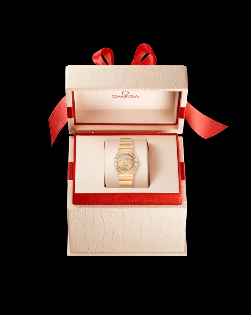 25 mm, Gelbgold mit Gelbgoldband