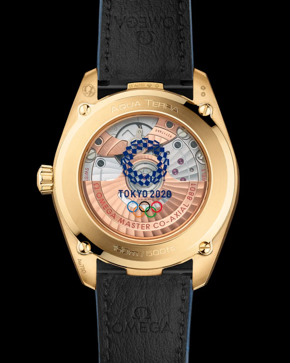 38 mm, Gelbgold mit Lederarmband