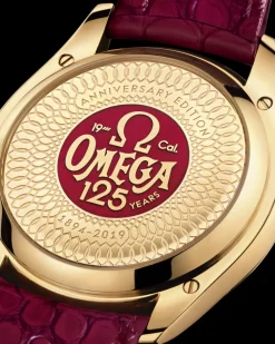 40 mm, Gelbgold mit Lederarmband