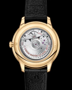 41 mm, Gelbgold mit Lederarmband
