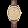 34 mm, Moonshine™‑Gold mit Alligator