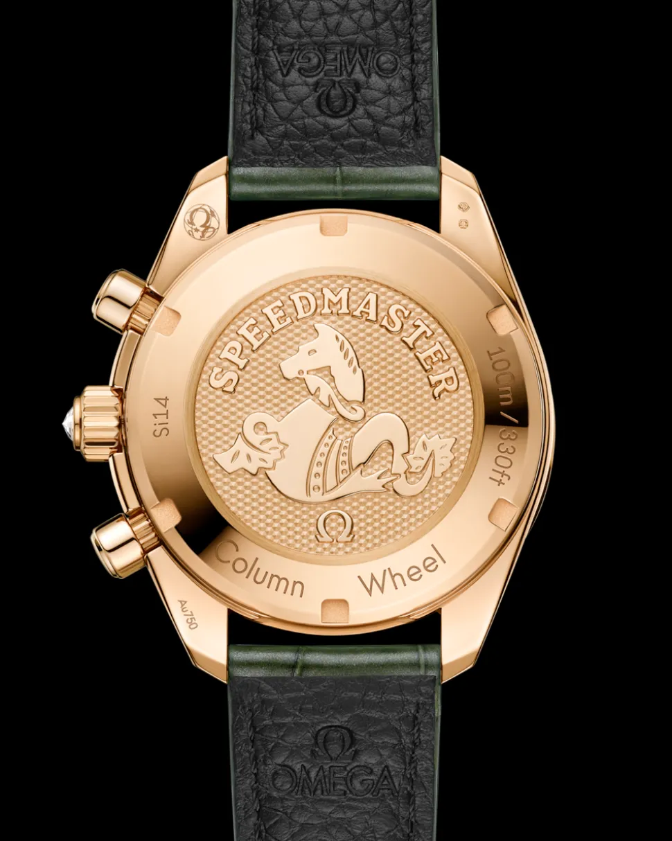 38 mm, Moonshine™‑Gold mit Alligator