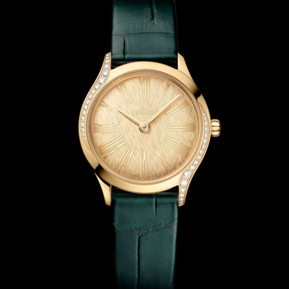 26 mm, Moonshine™‑Gold mit Alligator
