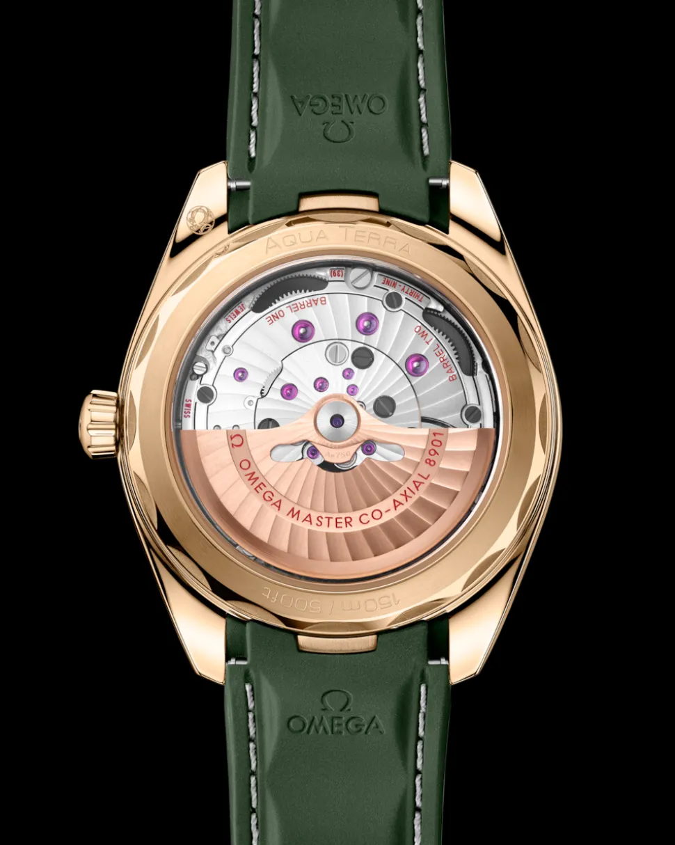 41 mm, Moonshine™‑Gold mit Kautschukband