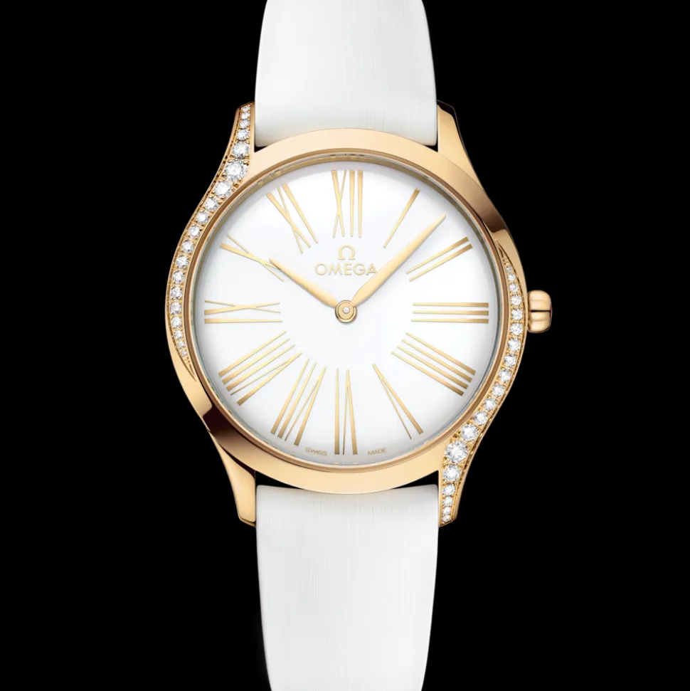 36 mm, Moonshine™‑Gold mit Kautschukband
