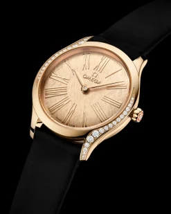 26 mm, Moonshine™‑Gold mit Textilarmband