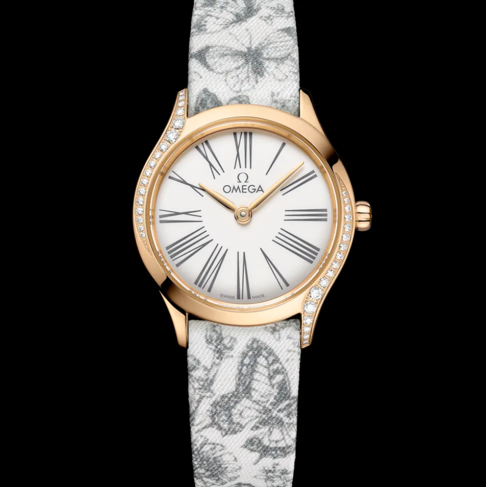 26 mm, Moonshine™‑Gold mit „Toile de Jouy“