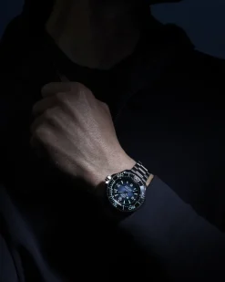 45,5 mm, O‑MEGASTEEL mit O‑MEGASTEEL‑Band