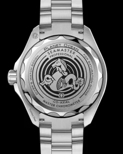 45,5 mm, O‑MEGASTEEL mit O‑MEGASTEEL‑Band