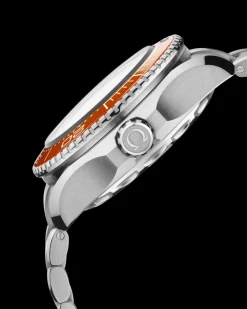 45,5 mm, O‑MEGASTEEL mit O‑MEGASTEEL‑Band