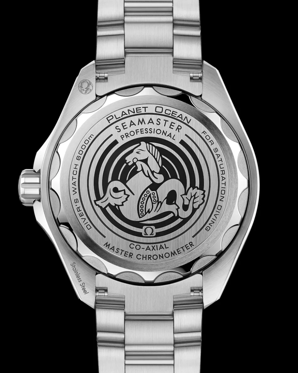 45,5 mm, O‑MEGASTEEL mit O‑MEGASTEEL‑Band