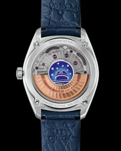 39 mm, Platin mit Lederarmband