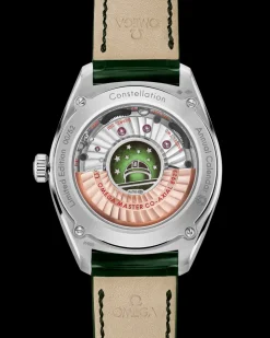 41 mm, Platin mit Lederarmband