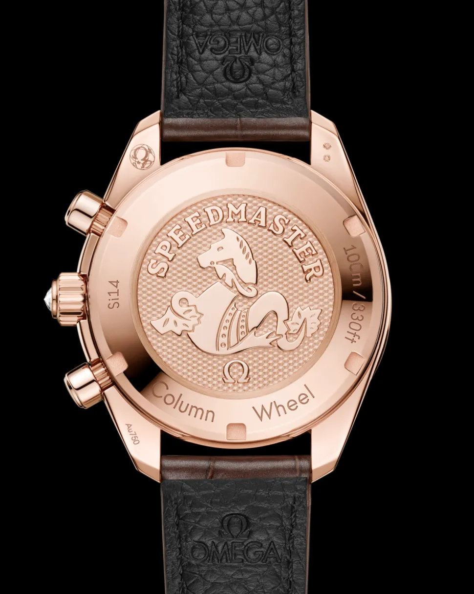 38 mm, Sedna™‑Gold mit Alligator