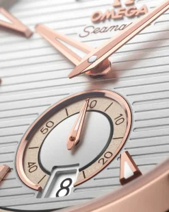 41 mm, Sedna™‑Gold mit Kautschukband