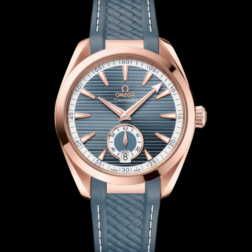 41 mm, Sedna™‑Gold mit Kautschukband