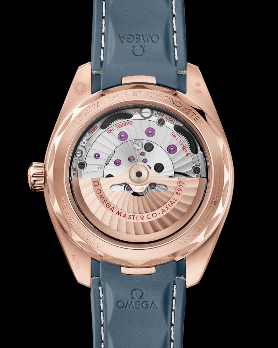 41 mm, Sedna™‑Gold mit Kautschukband