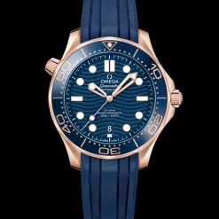 42 mm, Sedna™‑Gold mit Kautschukband