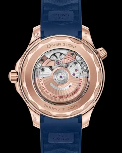 42 mm, Sedna™‑Gold mit Kautschukband