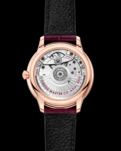 34 mm, Sedna™‑Gold mit Lederarmband