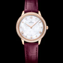 30 mm, Sedna™‑Gold mit Lederarmband